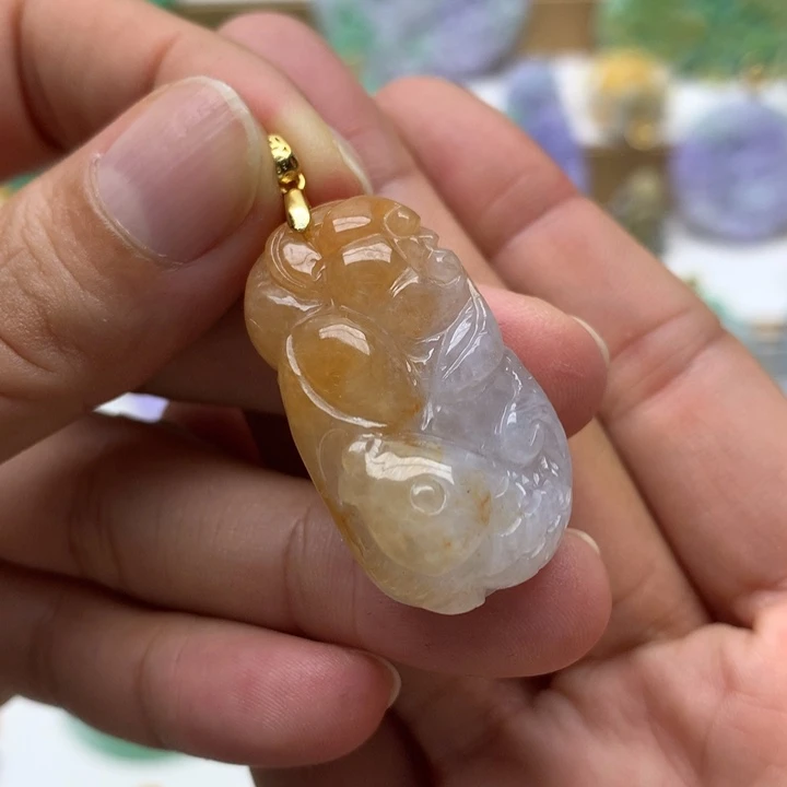 颈饰未镶嵌翡翠翡翠