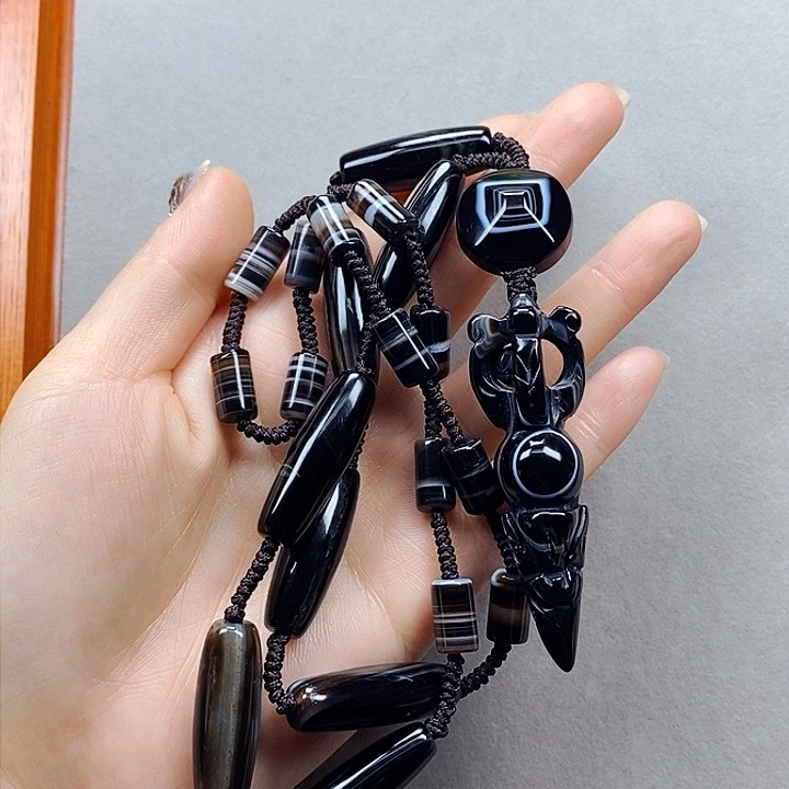 玛瑙/玉髓项链未镶嵌