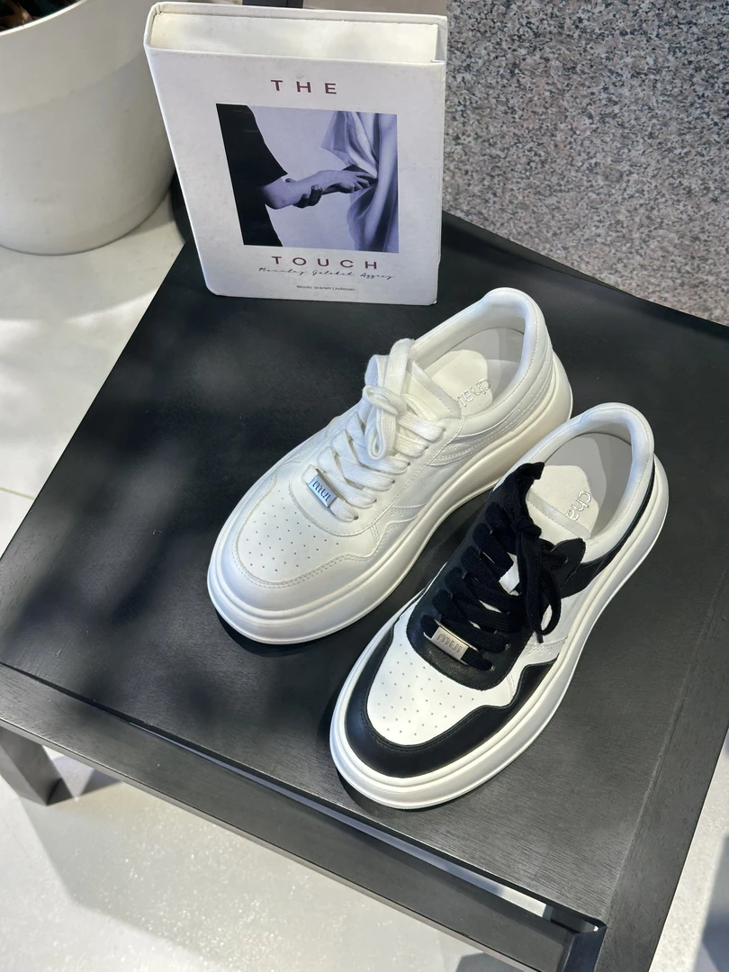 chalan  新款时尚百搭舒适休闲厚底鞋B1251C009