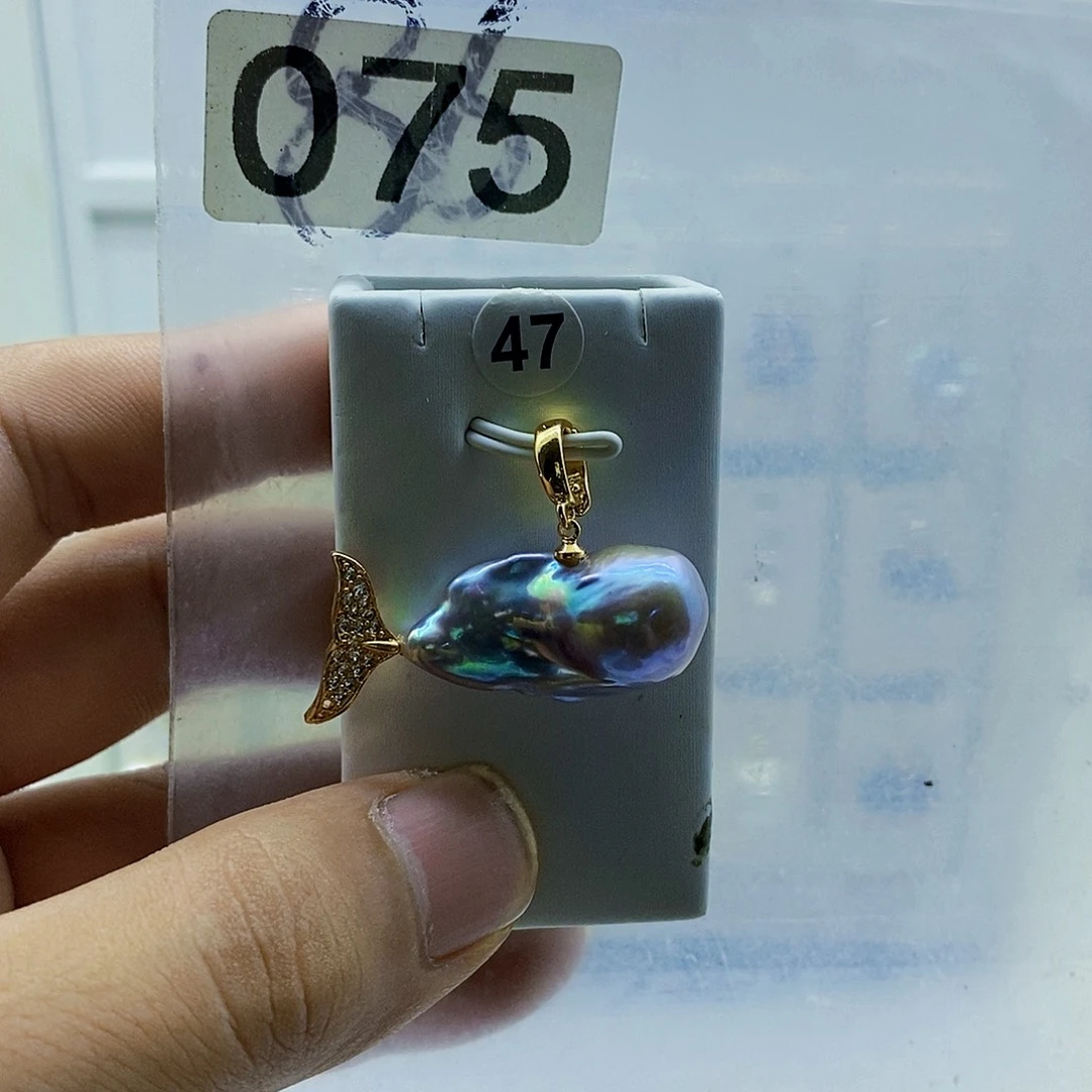 合金淡水珍珠颈饰