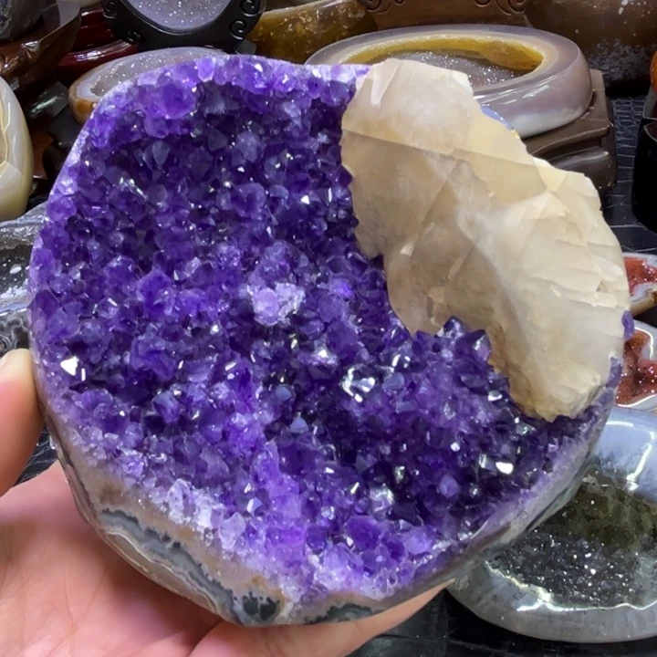 水晶未镶嵌珠宝半成品