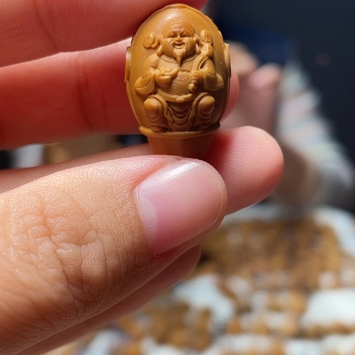 橄榄核吊坠橄榄球