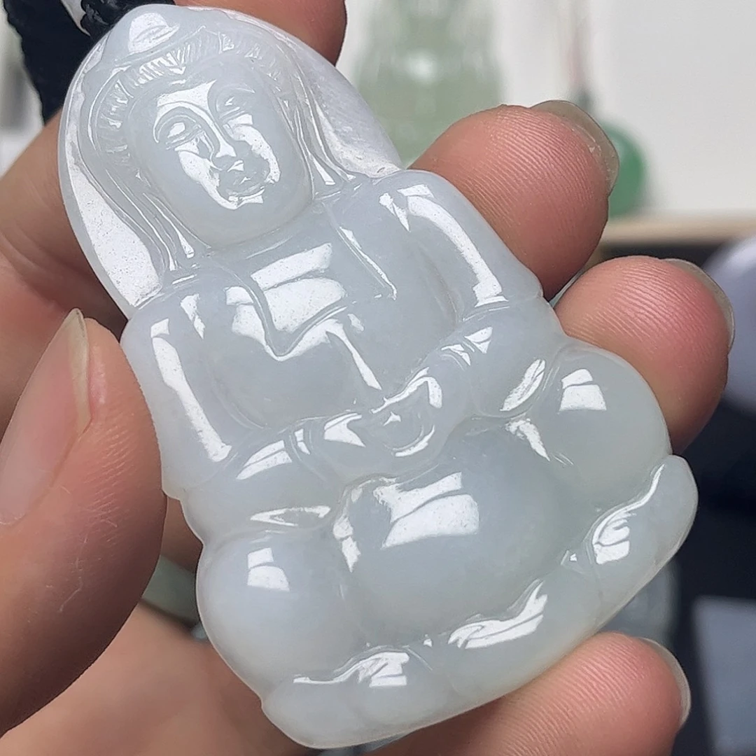 翡翠未镶嵌颈饰缅甸天然翡翠