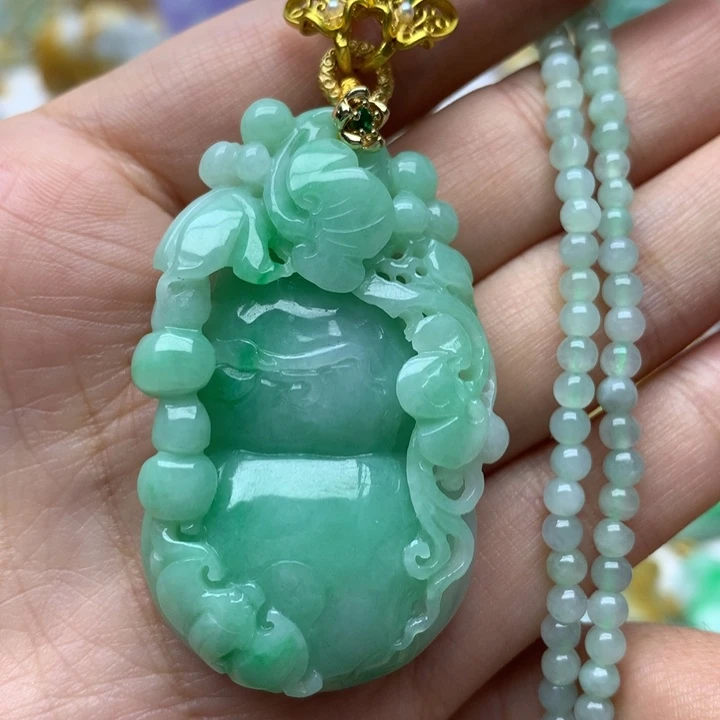 颈饰未镶嵌翡翠翡翠