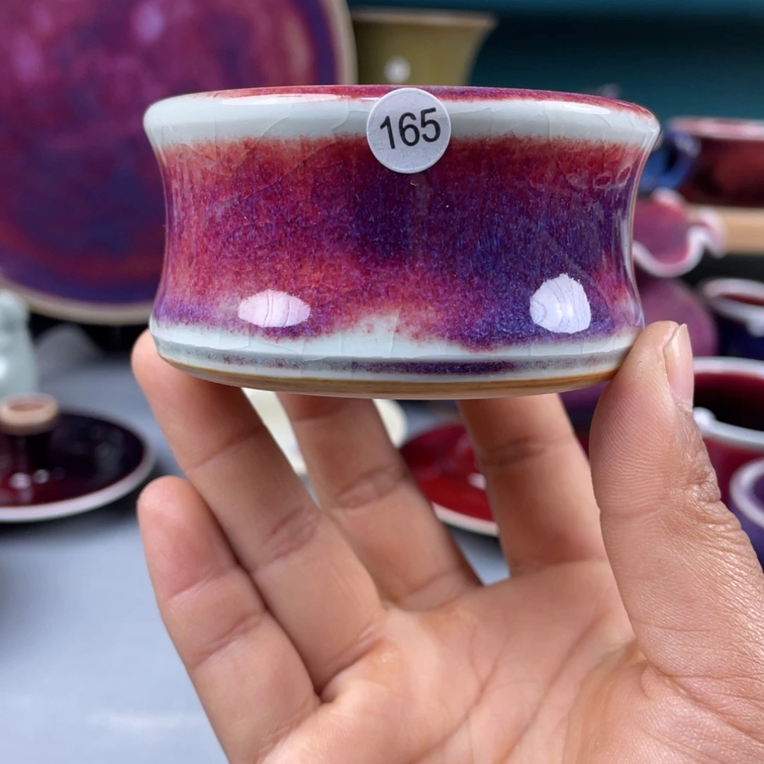 瓷片纯手工制作……微微瑕