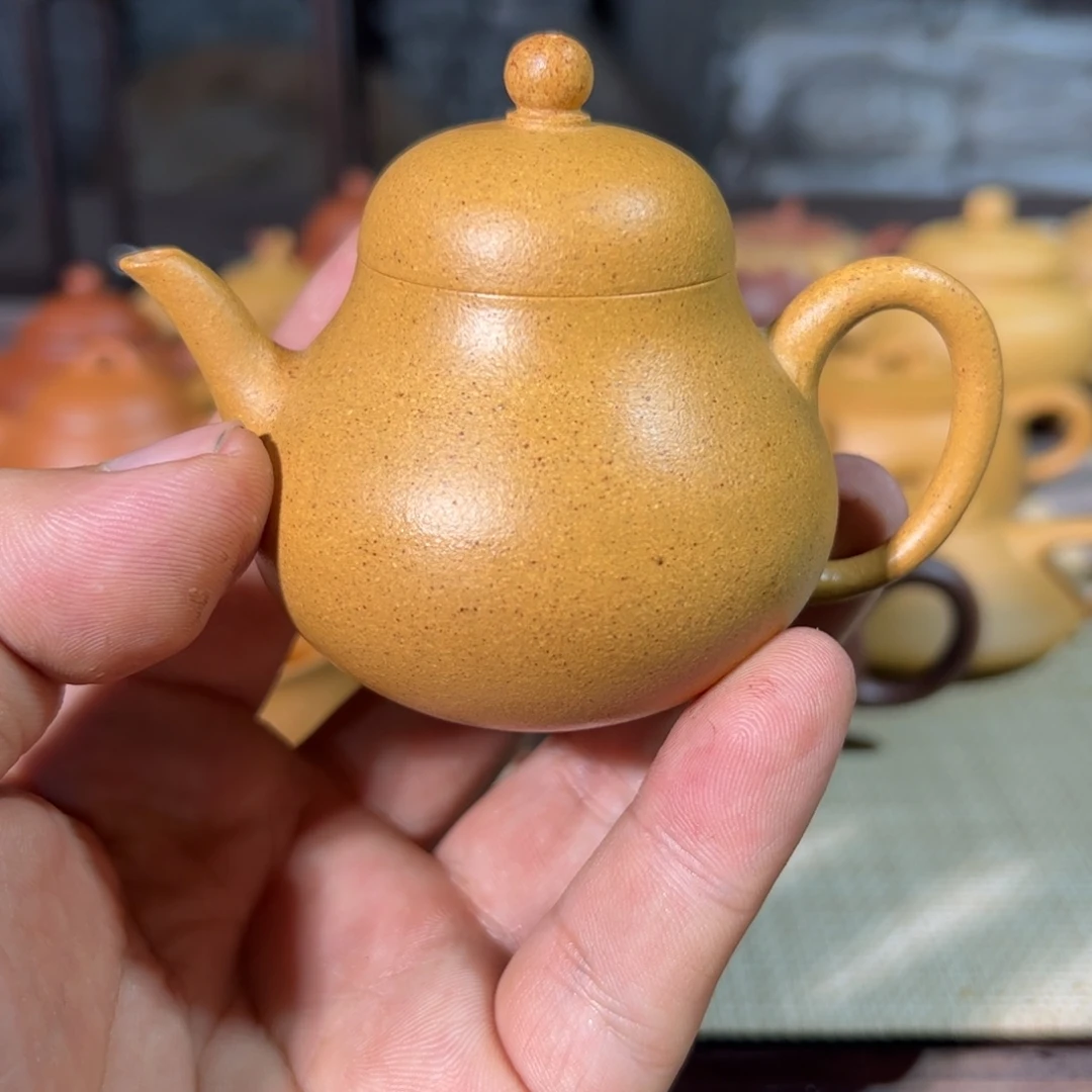 茶壶紫砂全手制作