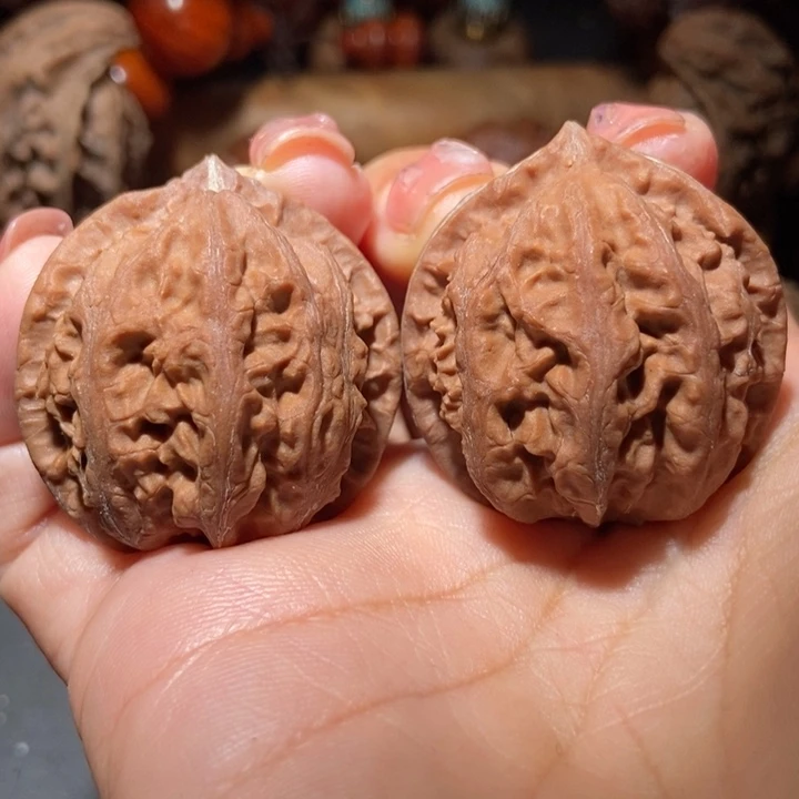 把件文玩核桃东北楸子小雪119