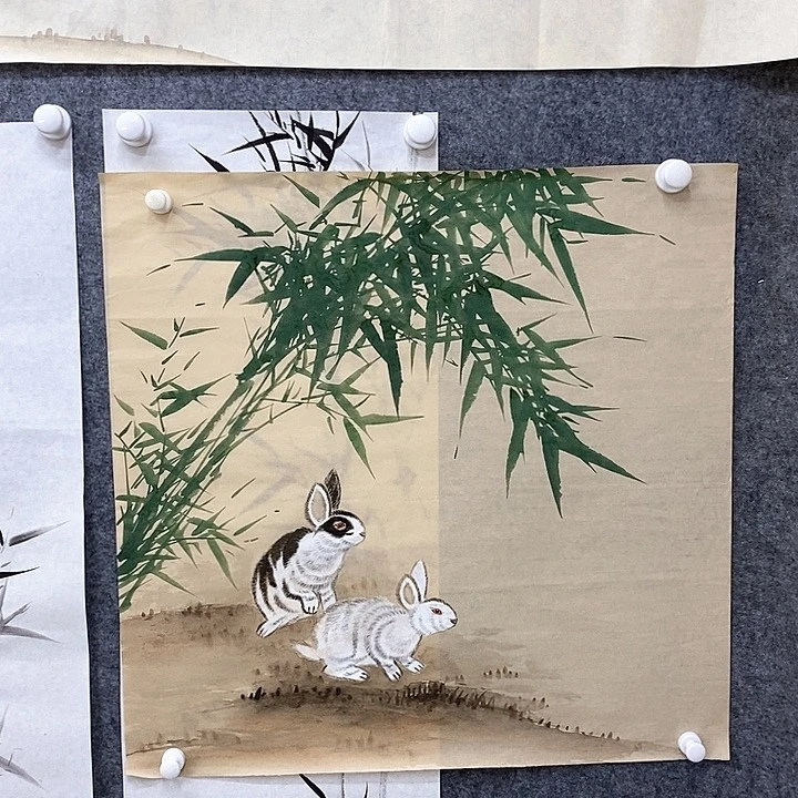 竖款新中式装饰画7