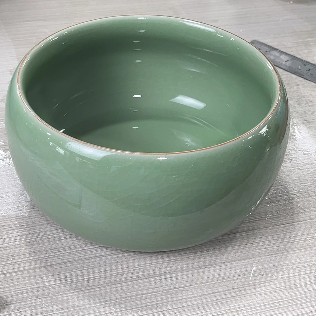 口径  17*10陶瓷绿植多肉微瑕花盆