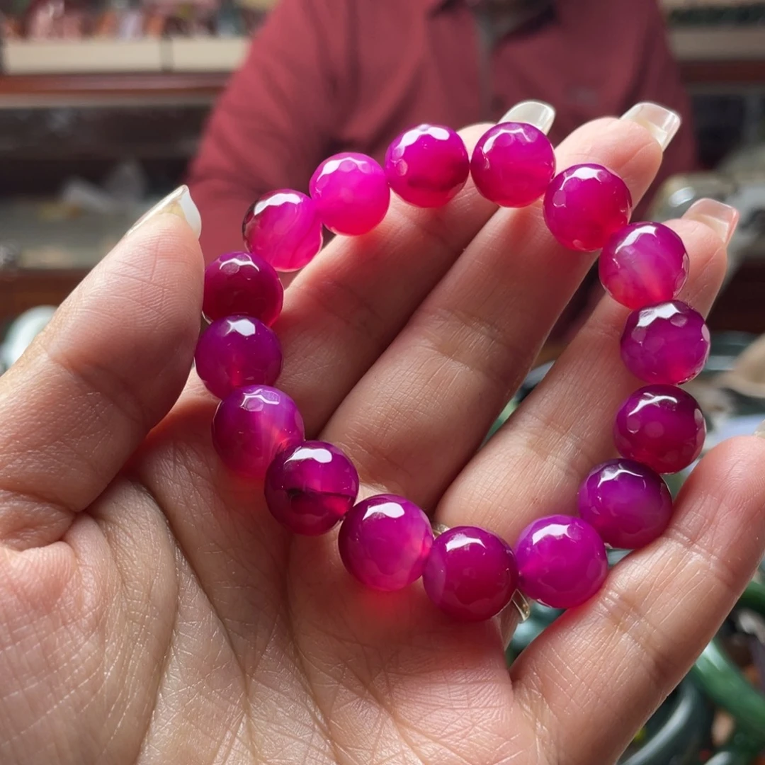 玛瑙/玉髓未镶嵌手链