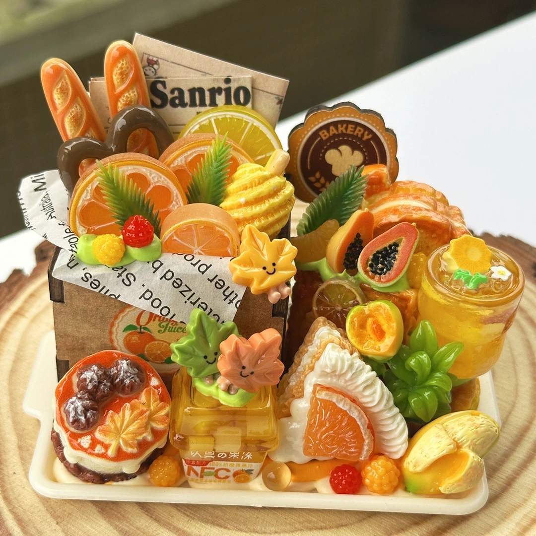 可爱DIY奶油胶摆件