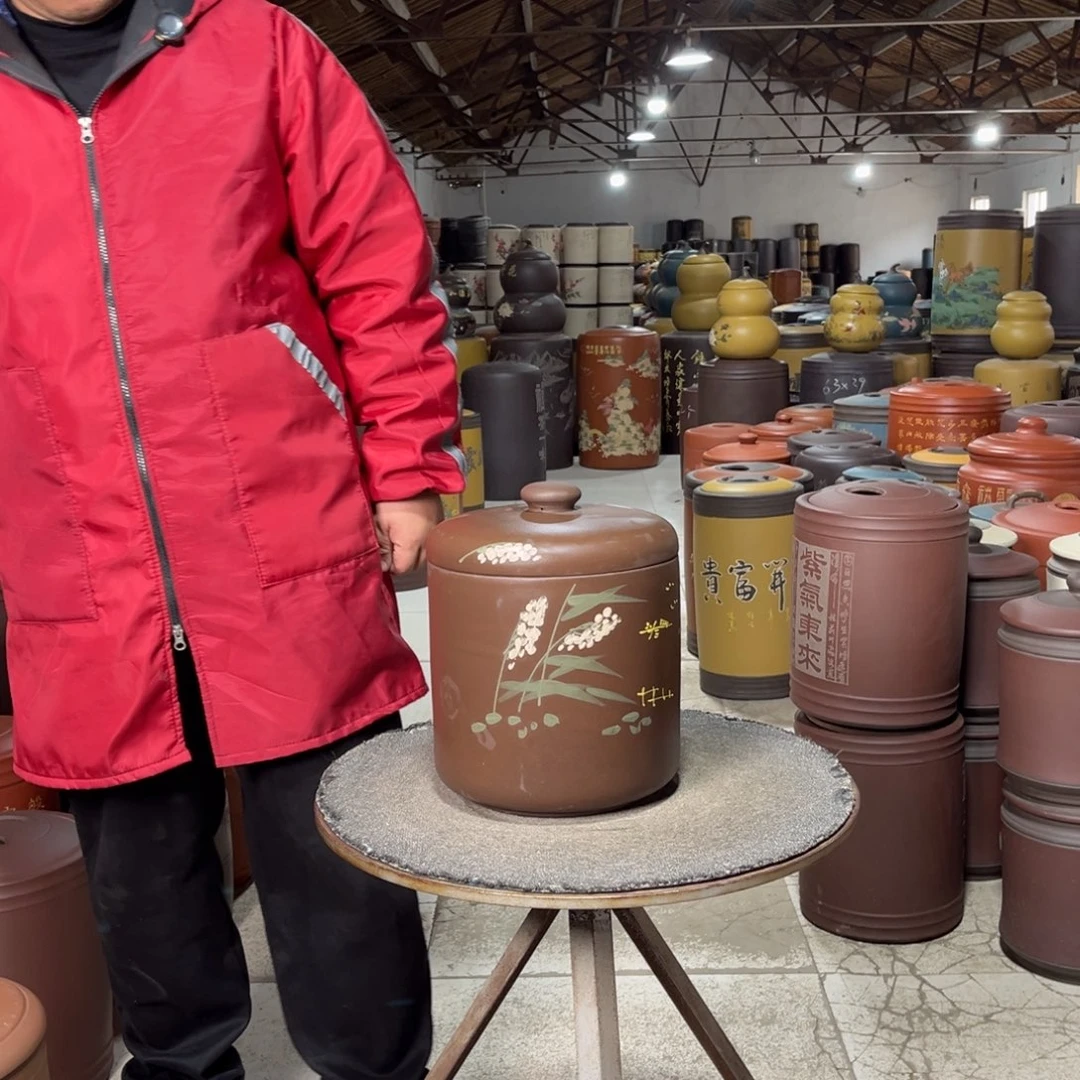 紫砂茶叶罐茶叶罐