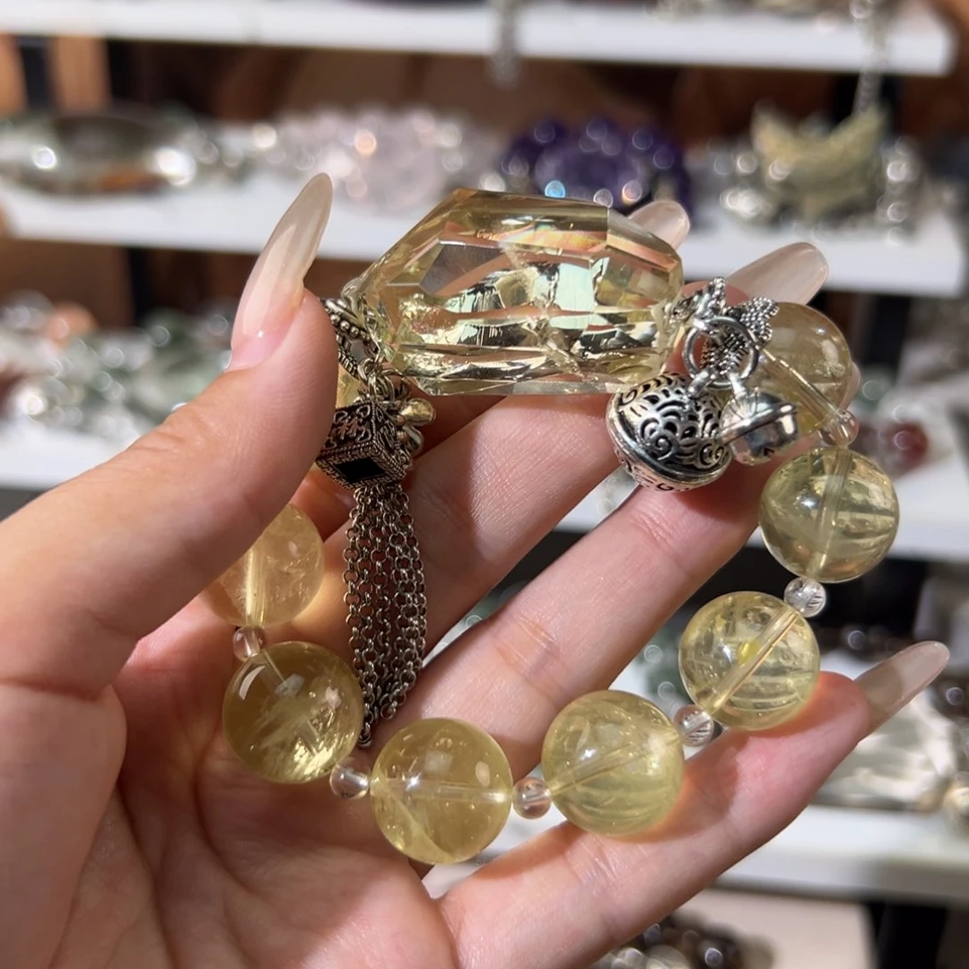 合金手链水晶悠**心手串