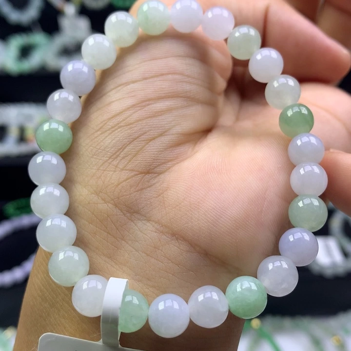 未镶嵌手串翡翠卡7