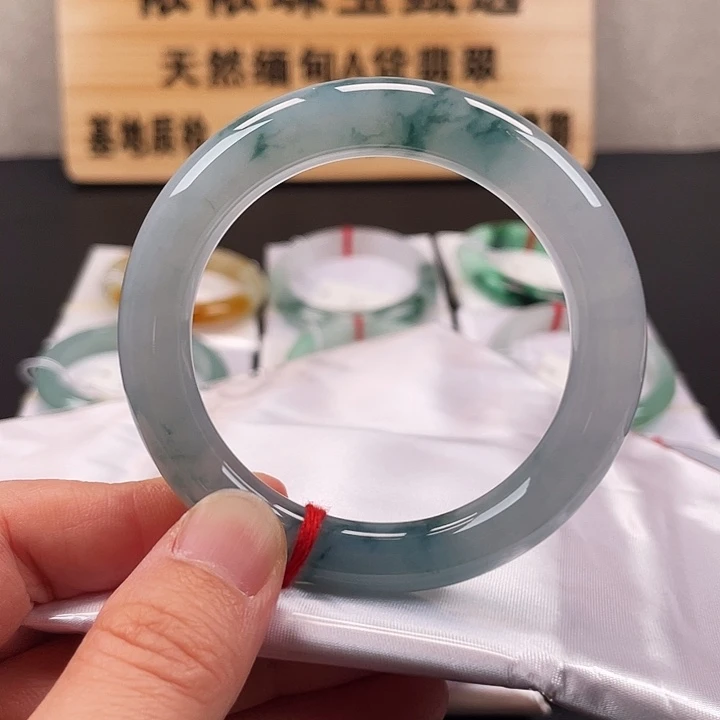 未镶嵌手镯翡翠圆条23