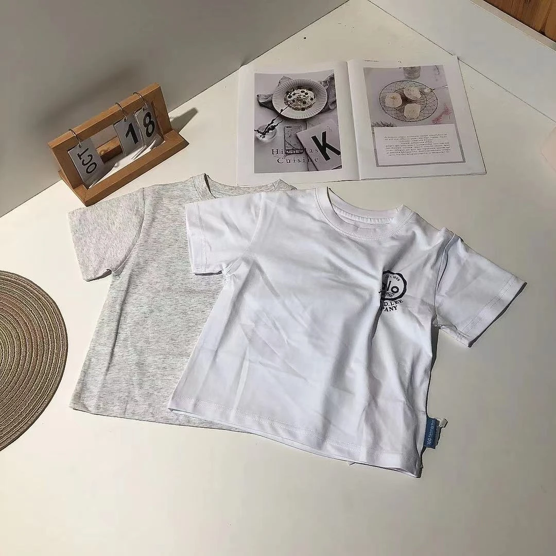 B005非同儿童夏季短袖T恤A字母8121