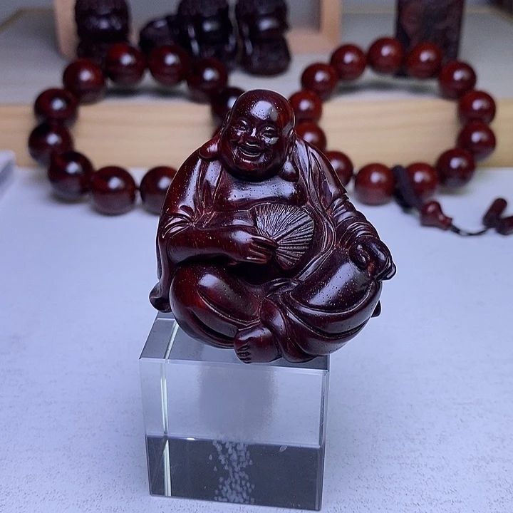 手串/手链檀香紫檀（小叶紫檀）笑口常开