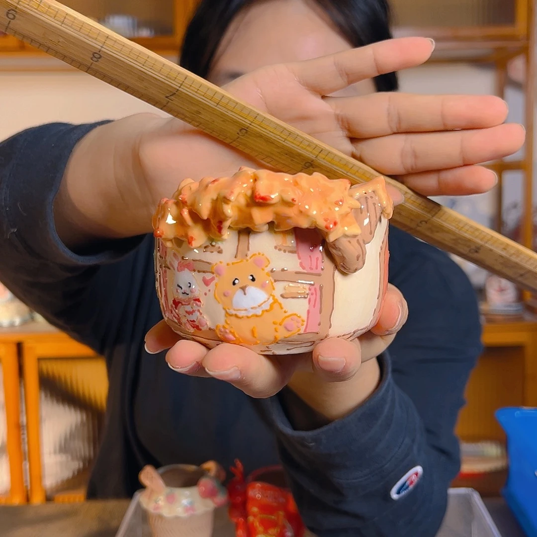 老梧家的手工多肉花盆