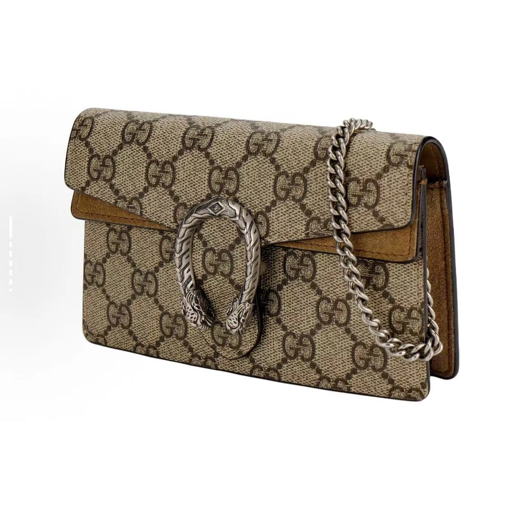 95新 GUCCI/古驰 酒神 驼色 mini-G7276