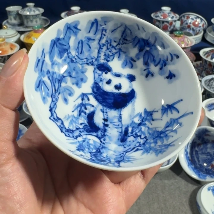 景德镇手工手绘杯