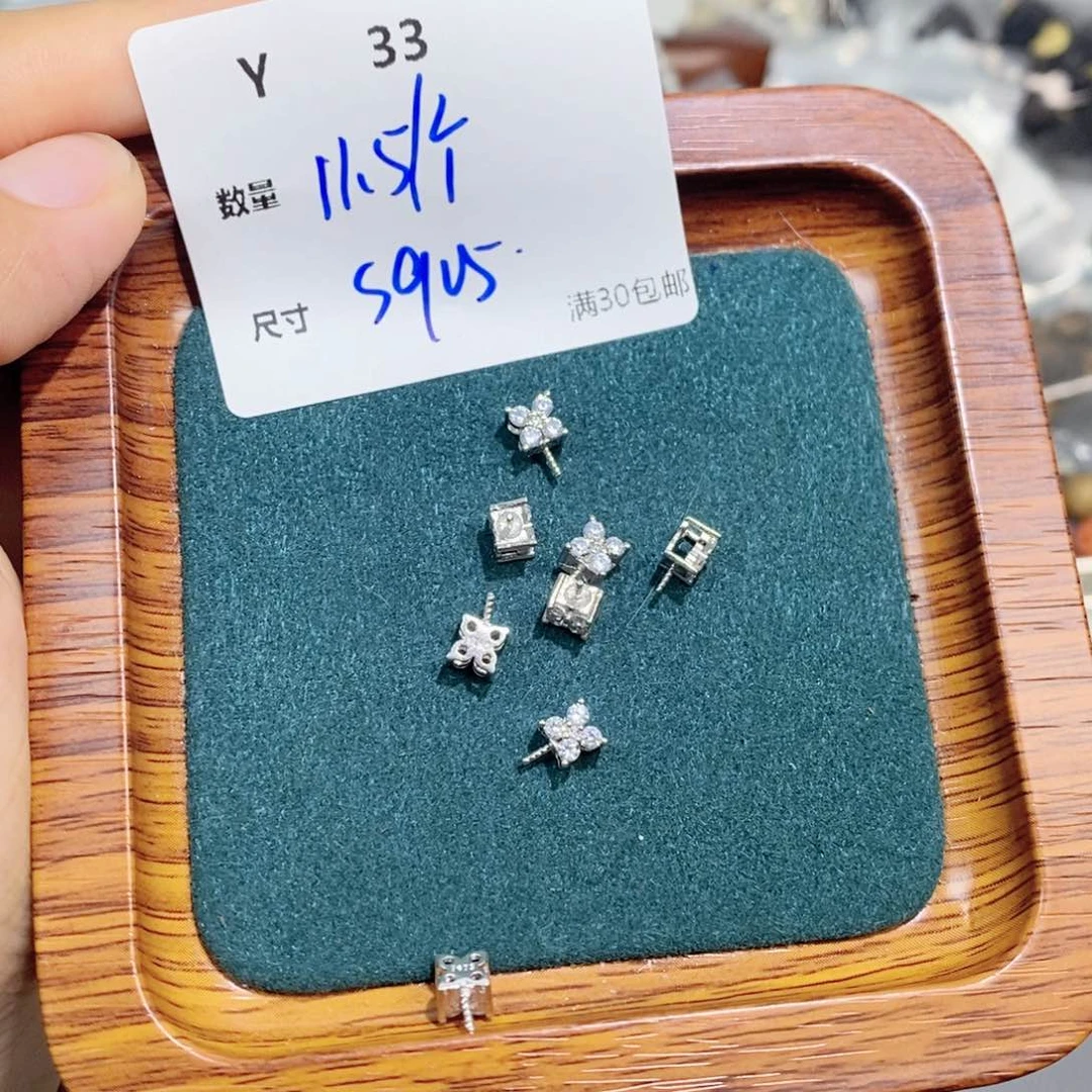 银S925镶嵌颈饰水晶Y33