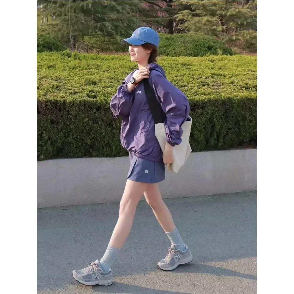 原野空间 GRASS SPACE户外冰丝凉感速干裤裙透气假两层运动裙