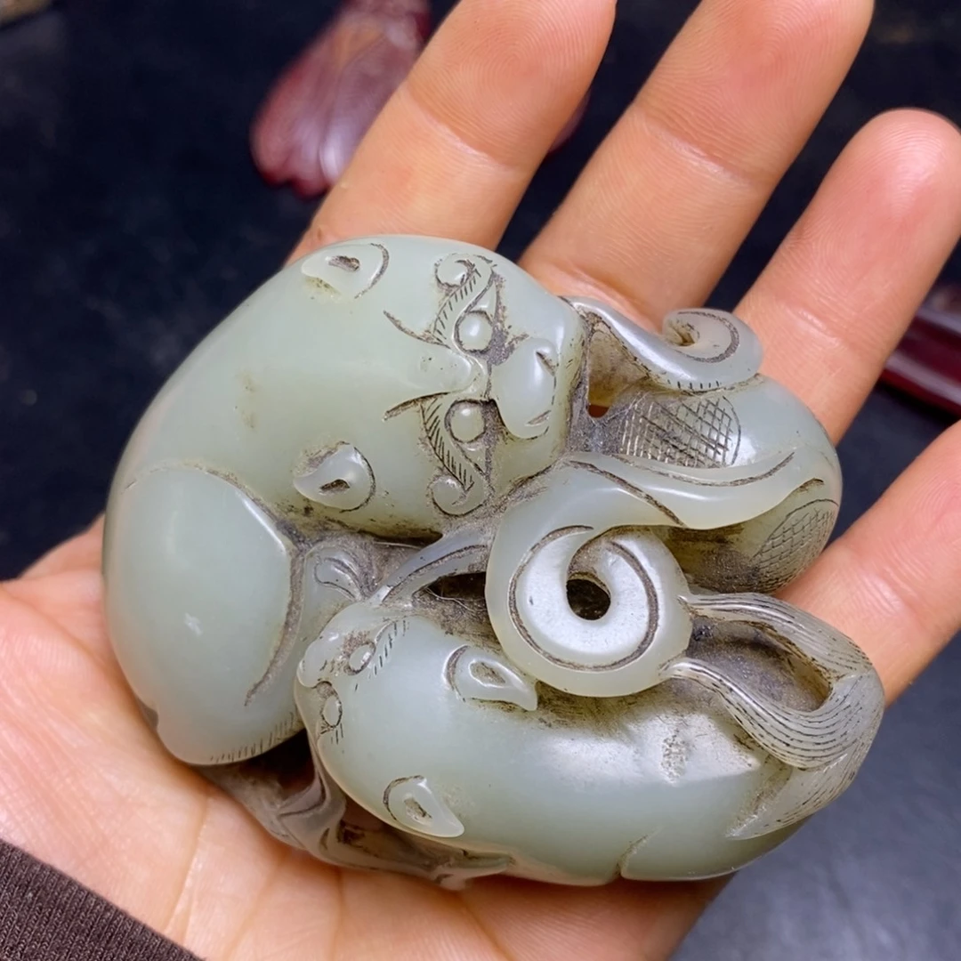 未镶嵌和田玉（糖玉）挂件