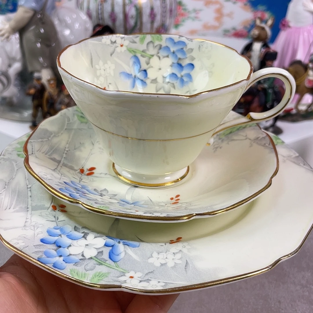 陶帕拉贡瓷器欧瓷咖啡杯水晶杯