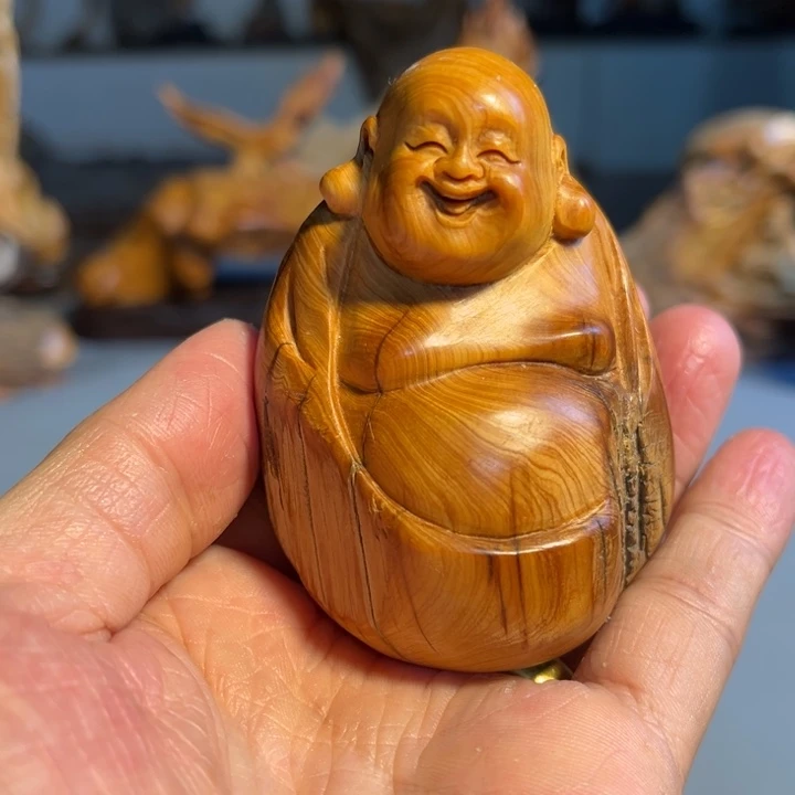 柏木（崖柏）根雕工艺摆件