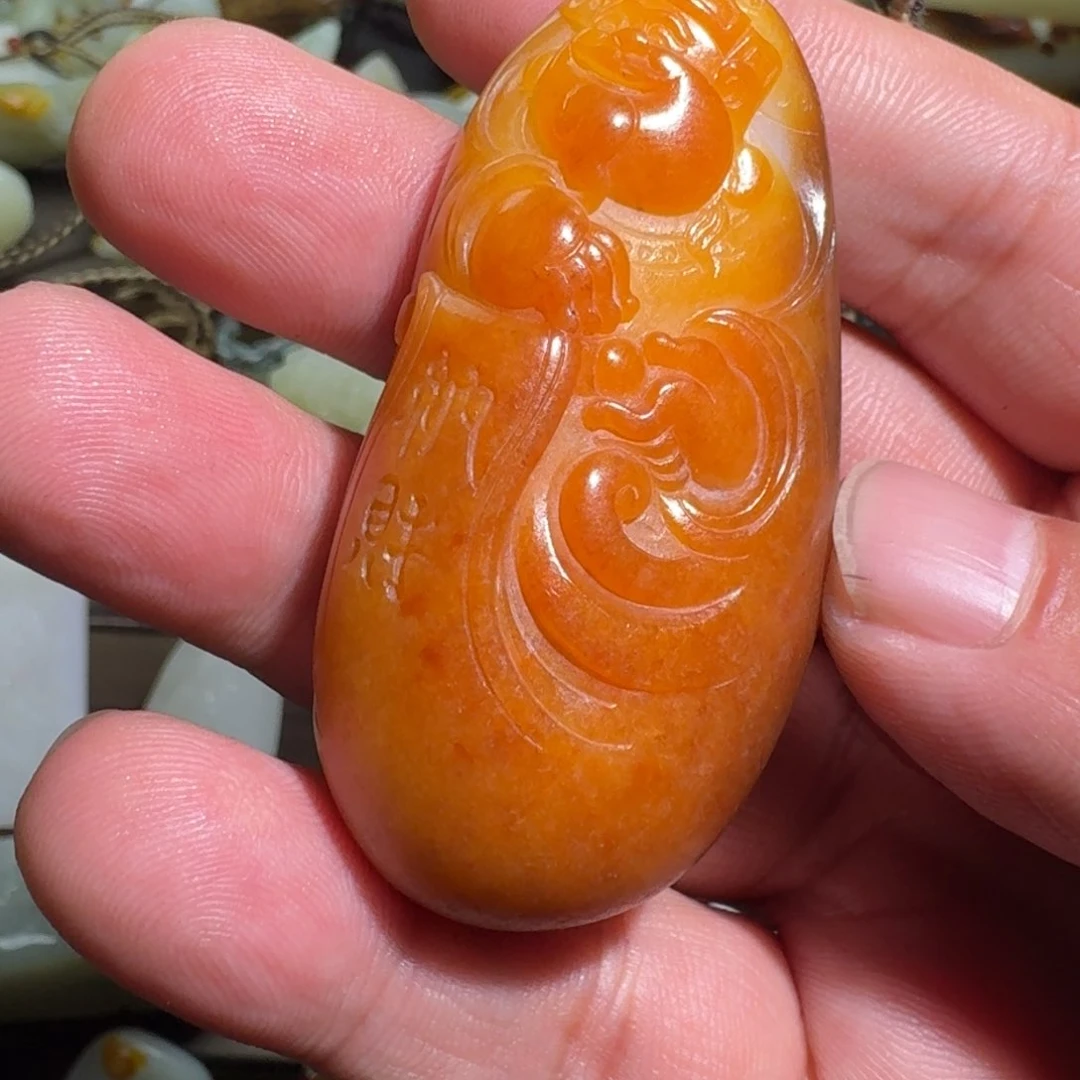 和田玉颈饰未镶嵌变****林