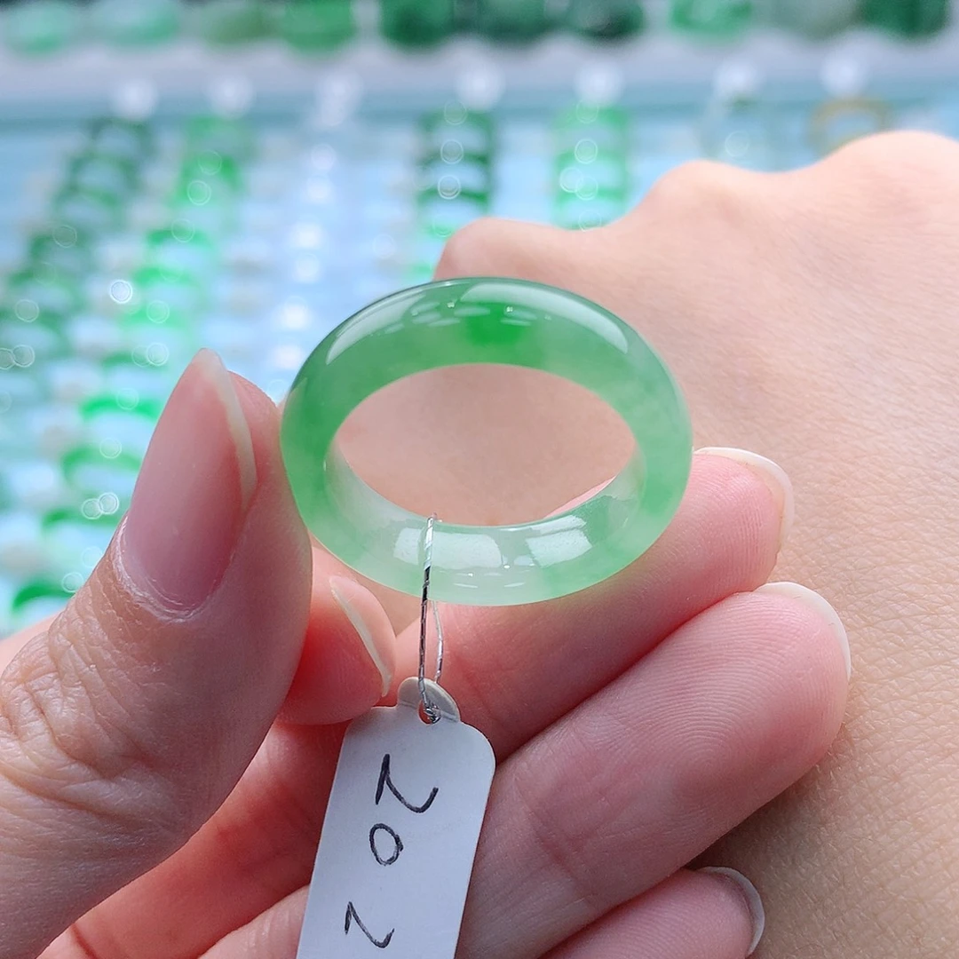 未镶嵌戒指翡翠A货缅甸翡翠