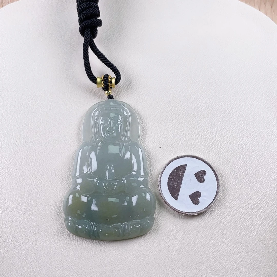 翡翠未镶嵌颈饰Y5A076-11