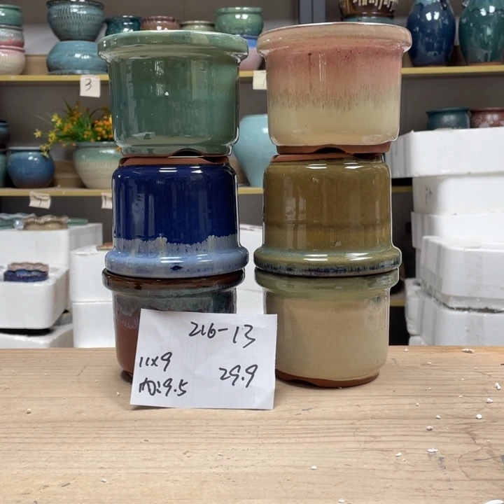 紫砂花盆多肉花盆微瑕13