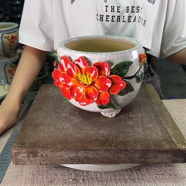 泳坤堂石湾盆陶瓷