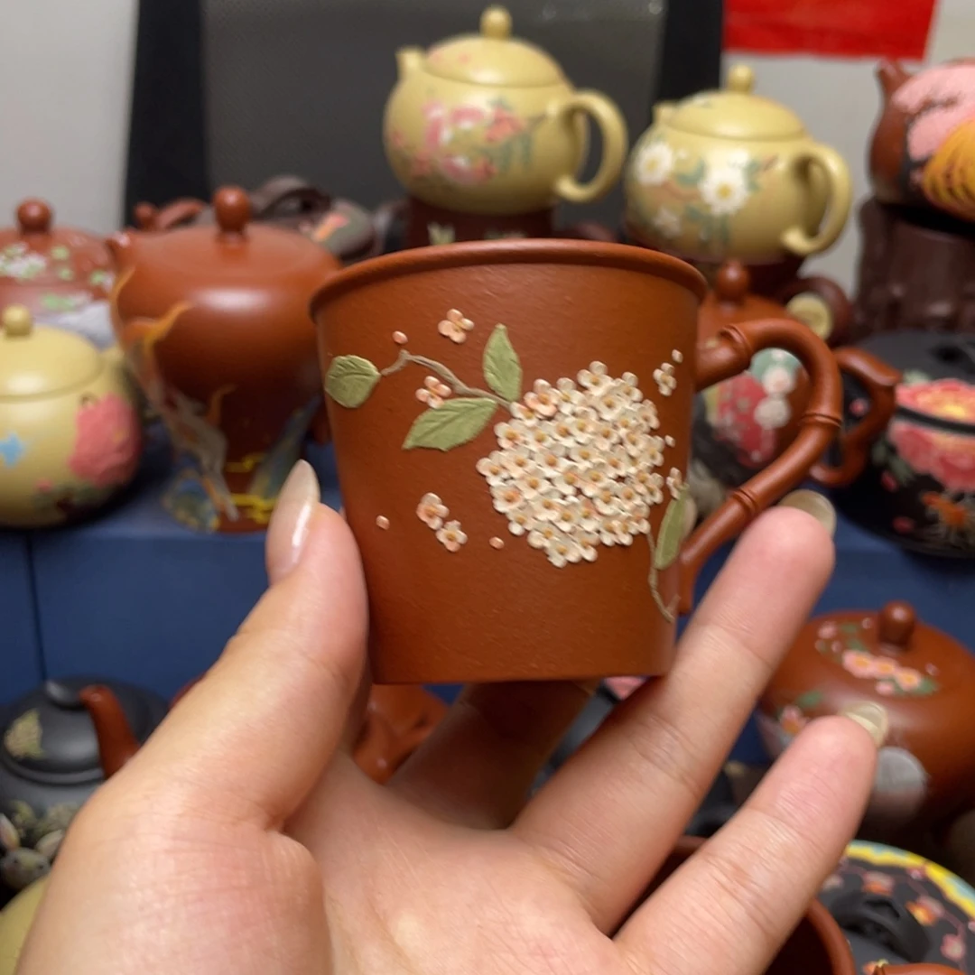 茶杯紫砂紫砂主人杯80cc