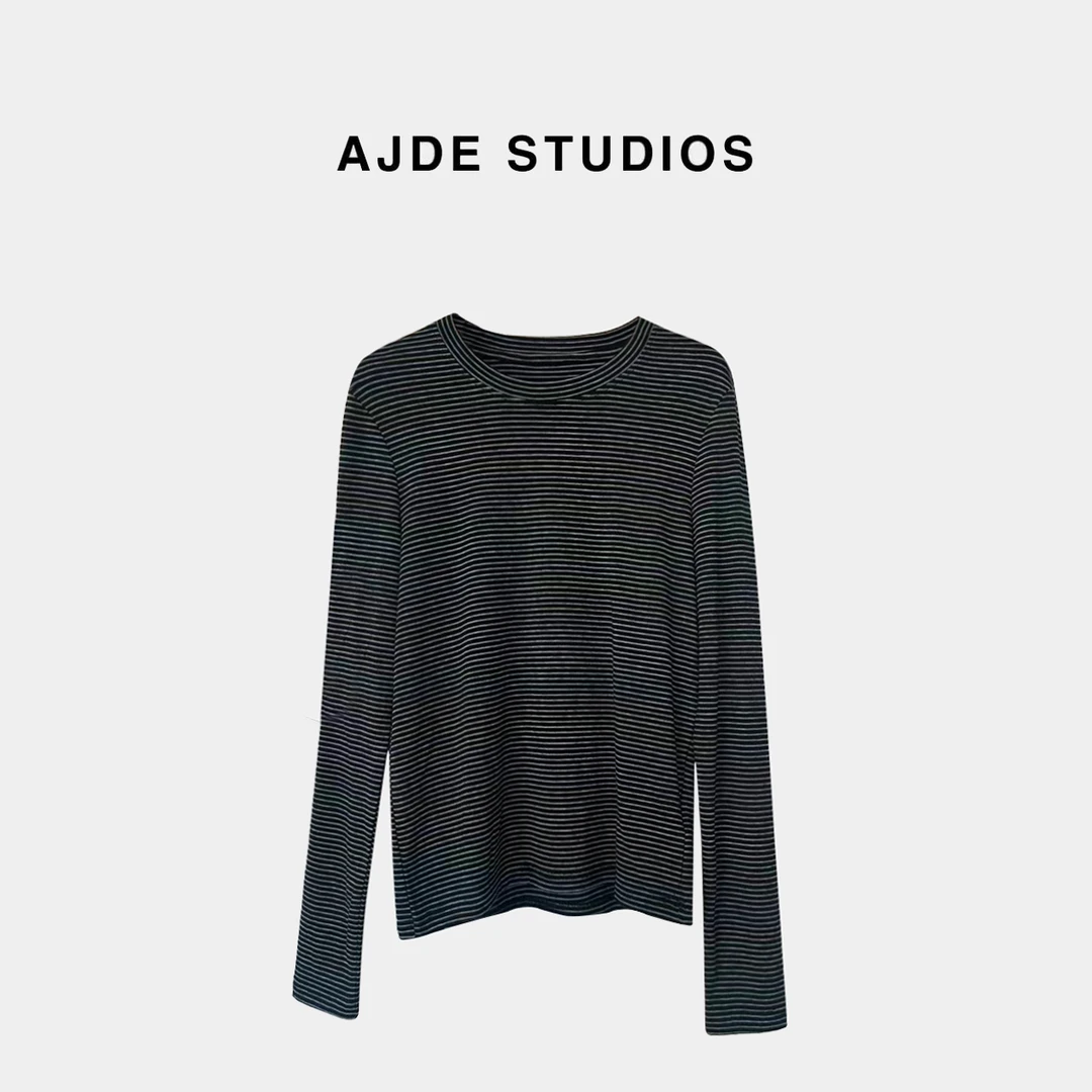 AJDE｜黑白条纹衫QZ