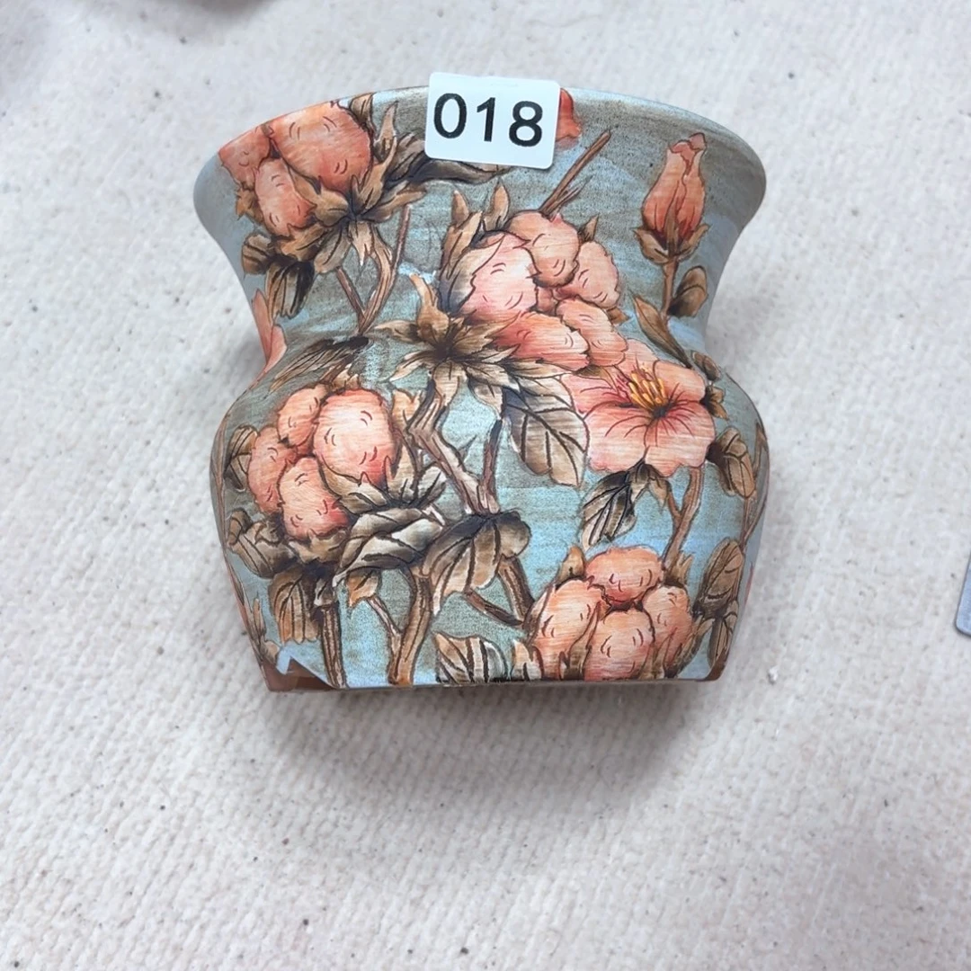 画***美紫砂花盆陶瓷多肉花盆精品