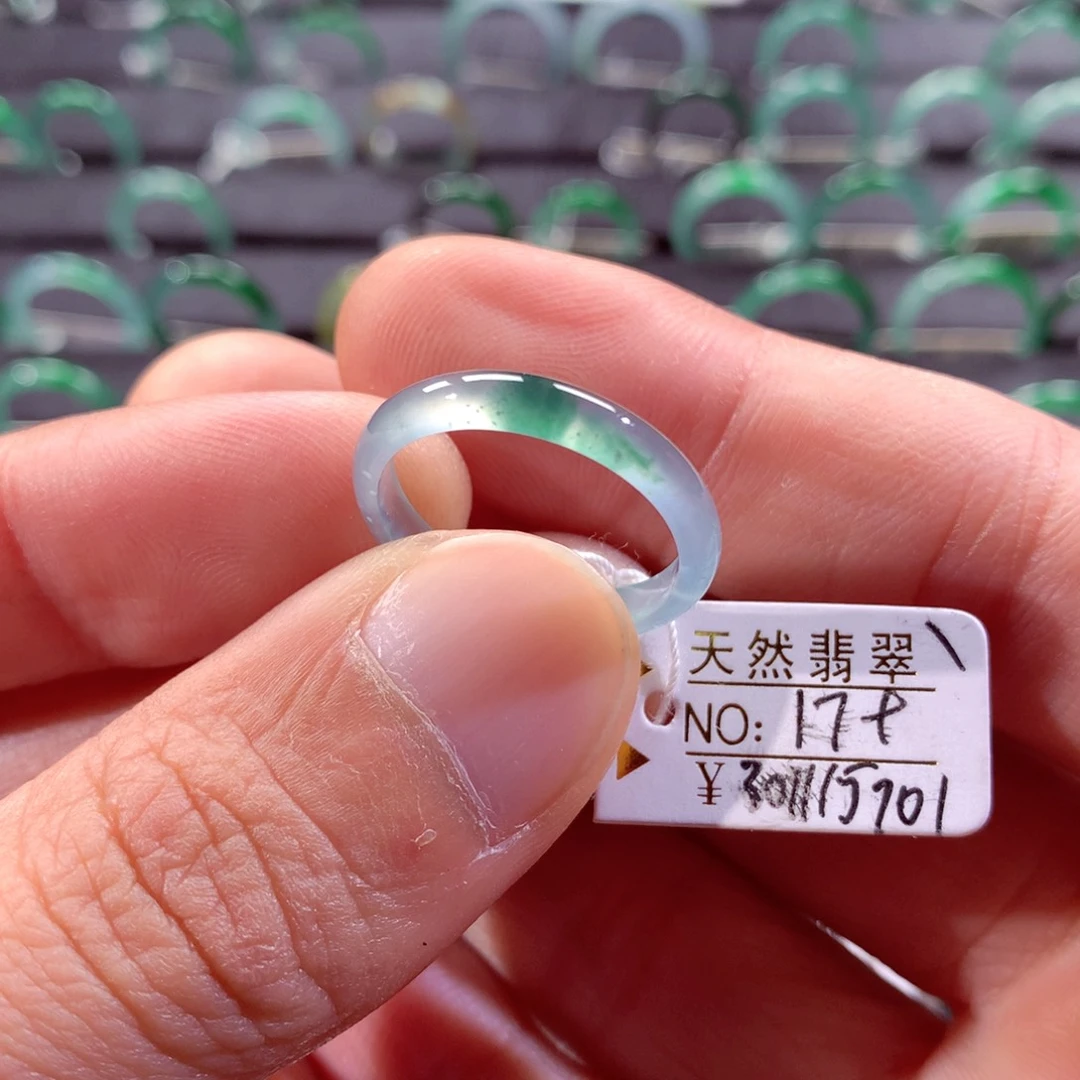 翡翠未镶嵌戒指翡翠戒指