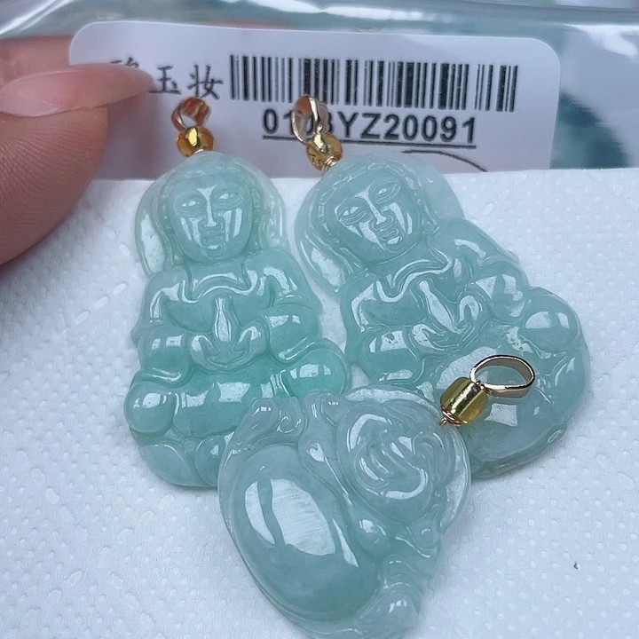 吊坠(不含链)未镶嵌翡翠