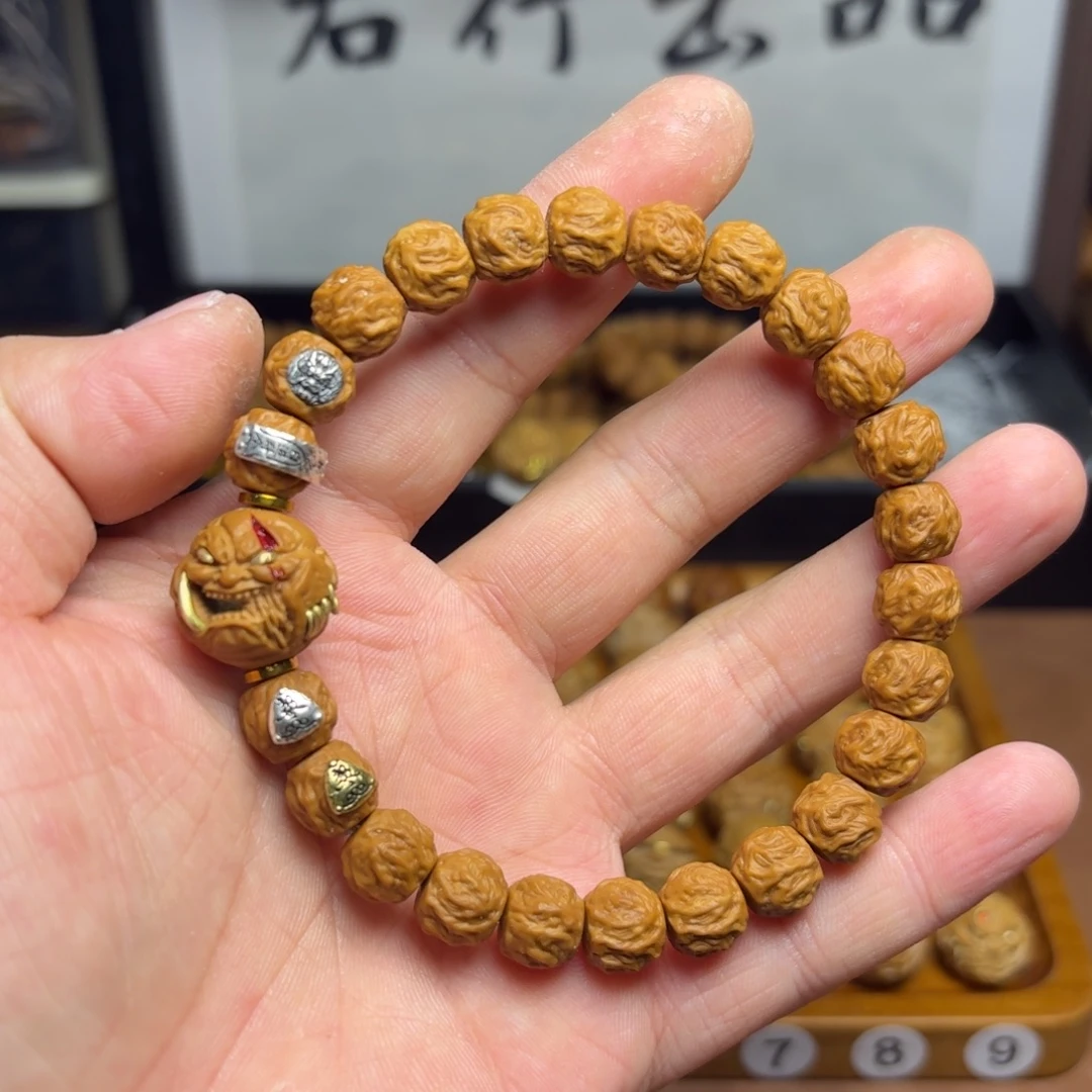 手串/手链核桃全品四标龙蛇搭配夜叉佛爷
