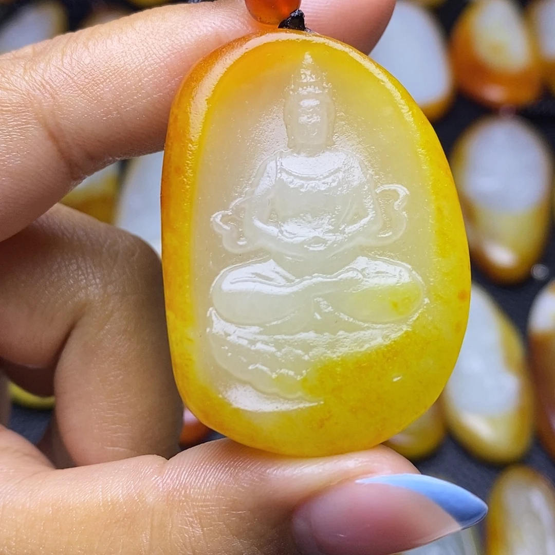 和田玉（糖玉）未镶嵌颈饰
