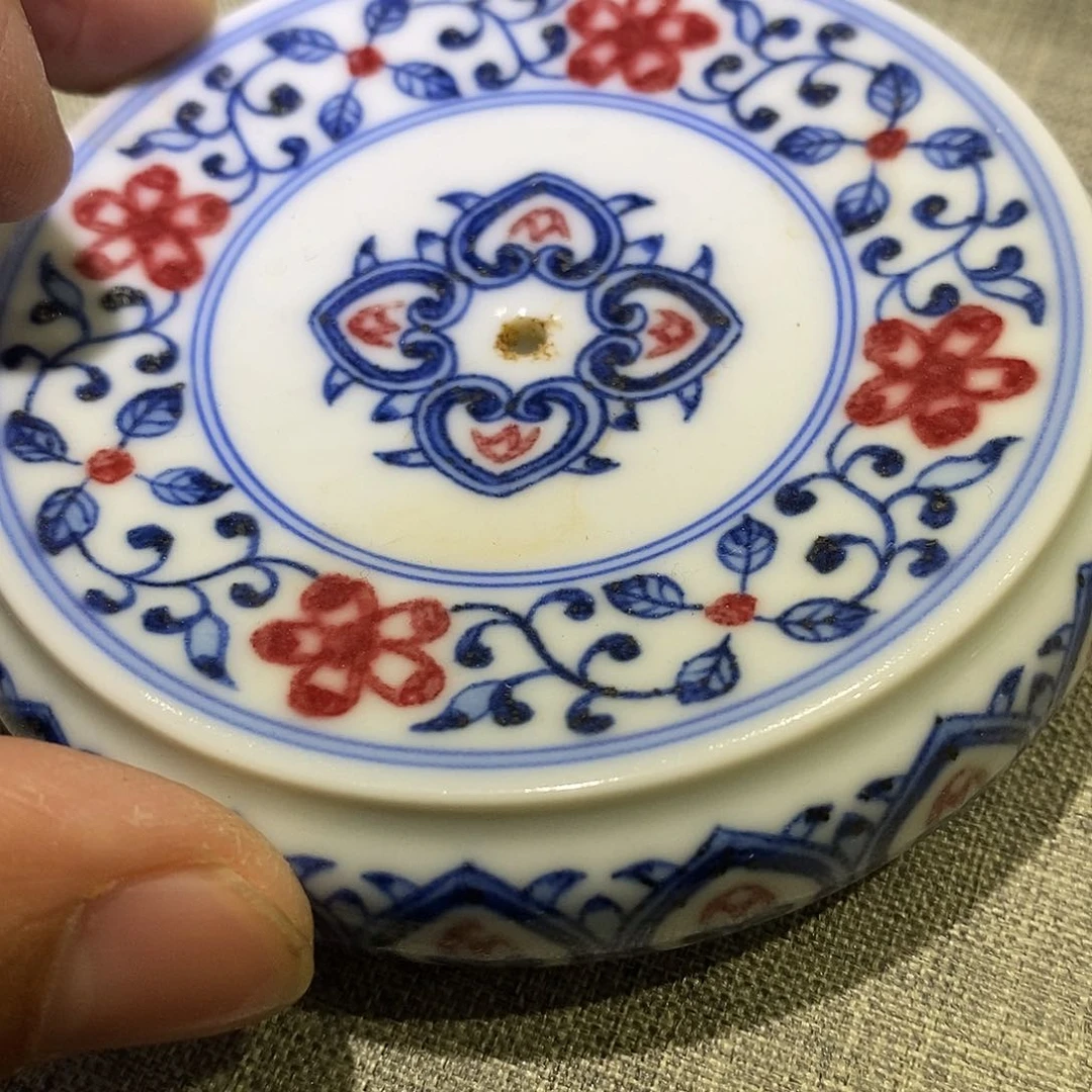 摆件观**月景德镇高温还原陶瓷