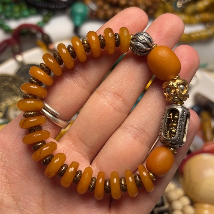 泥塑藏式风格手串