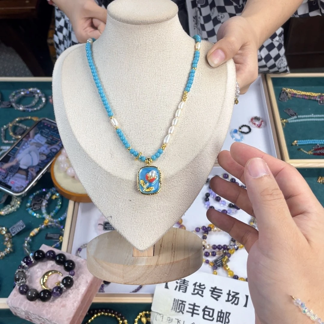 水晶手链银S925镀金镶嵌