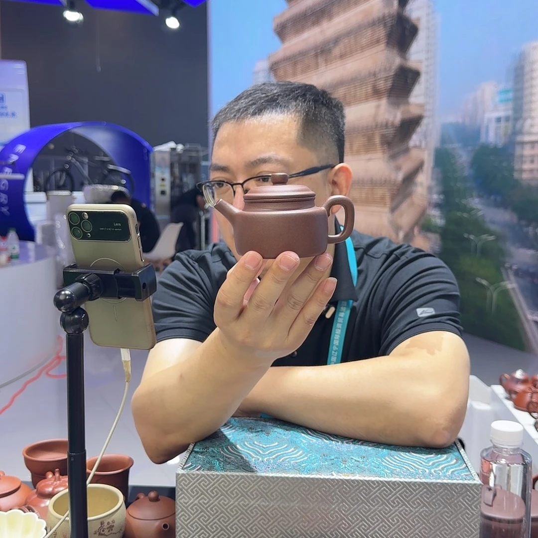 东***北茶杯紫砂紫泥德钟  190CC