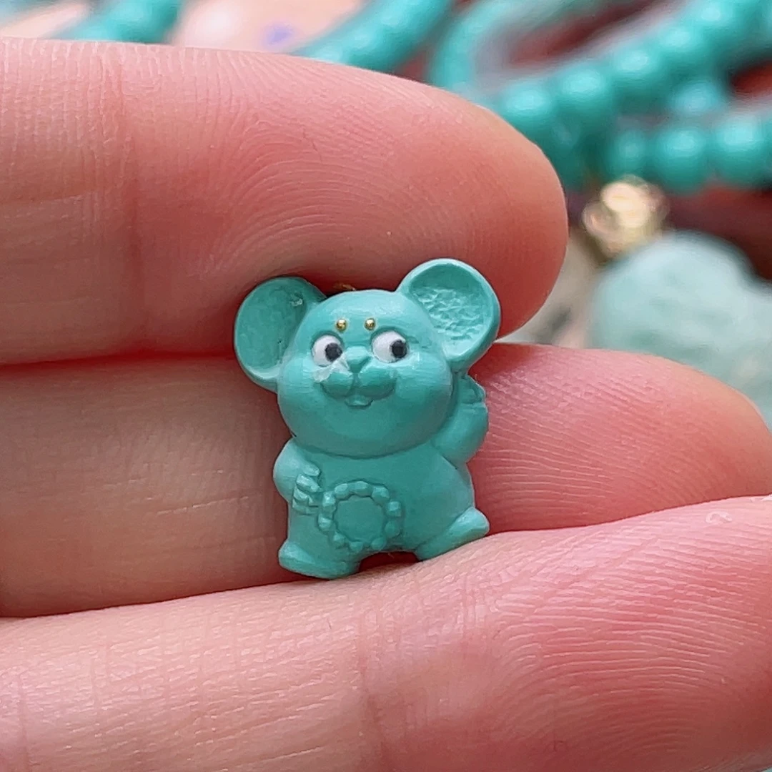 绿松石未镶嵌珠宝半成品
