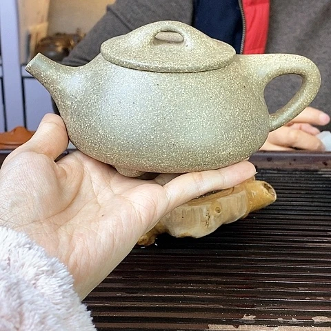 紫砂茶壶明*宜兴紫砂300cc