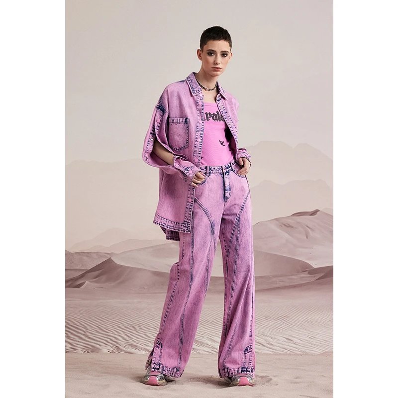 【粉丝专享】时尚百搭牛仔长裤1E0303