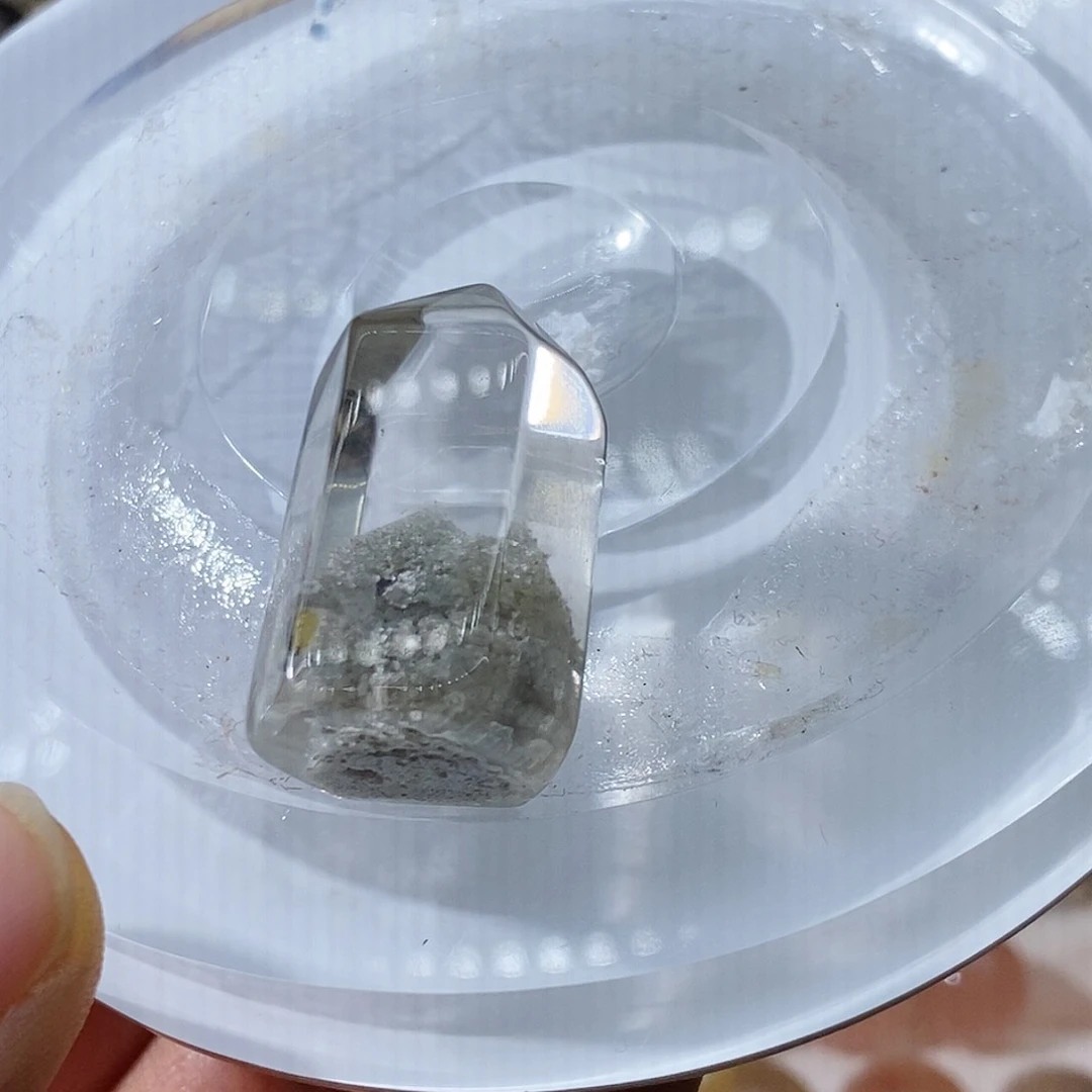 水晶珠宝半成品未镶嵌馨定制打孔不退不换