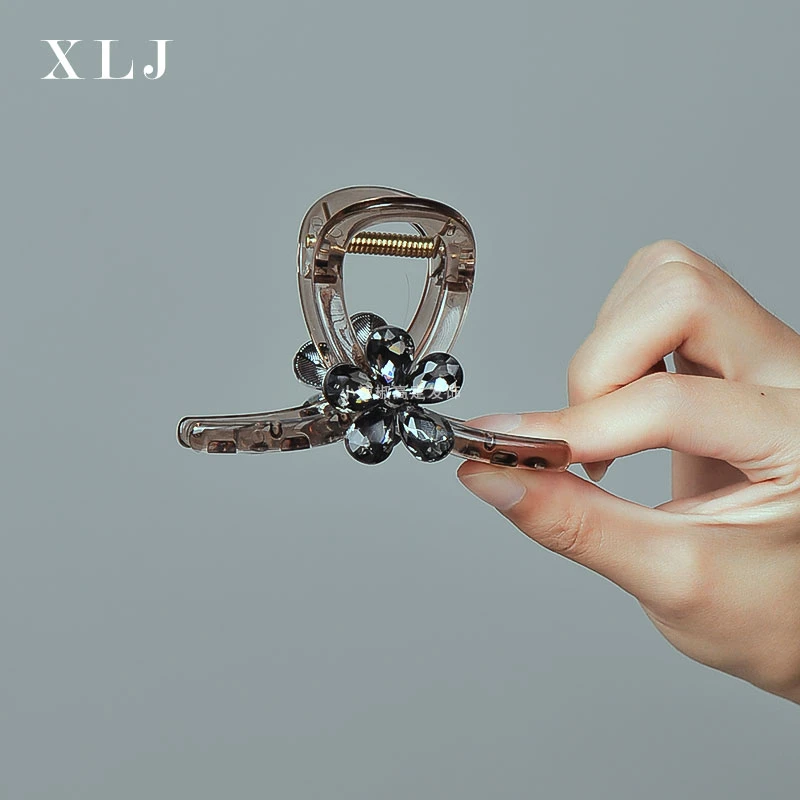 七月未央非金属PC时尚大小号抓夹2025新款鲨鱼夹后脑勺发夹发饰